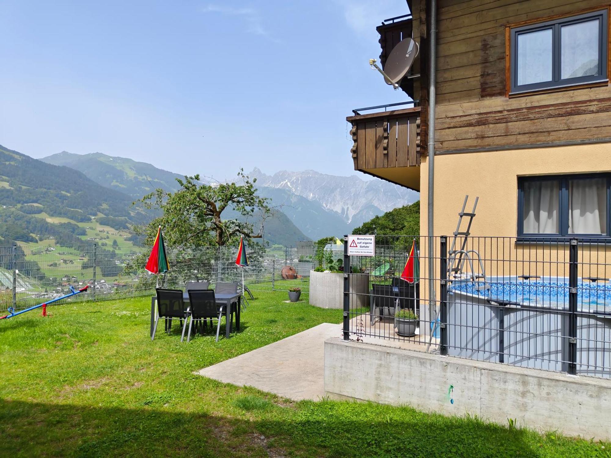 Alpenbauernhaus Konzett شرنز المظهر الخارجي الصورة