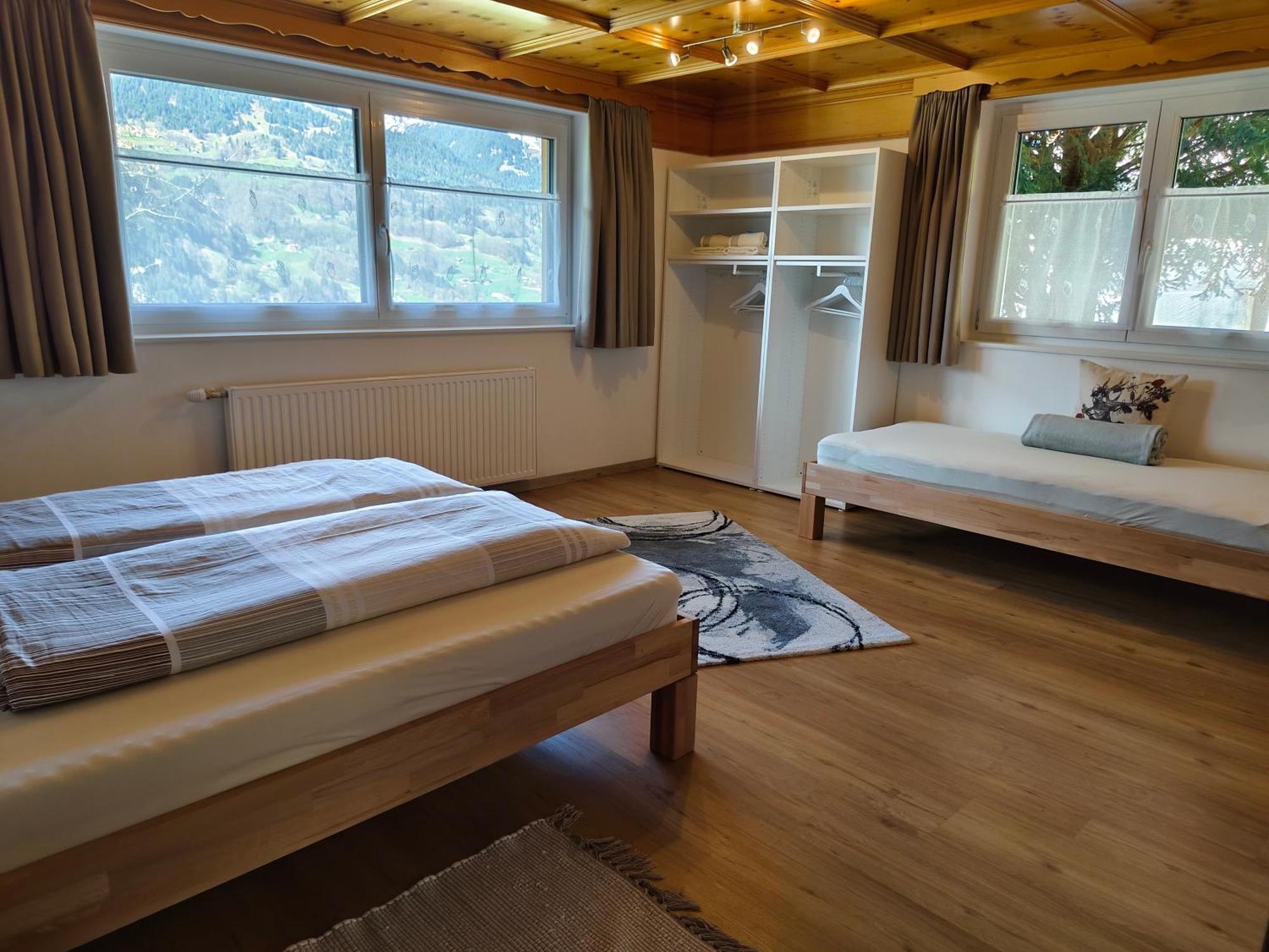 Alpenbauernhaus Konzett شرنز الغرفة الصورة